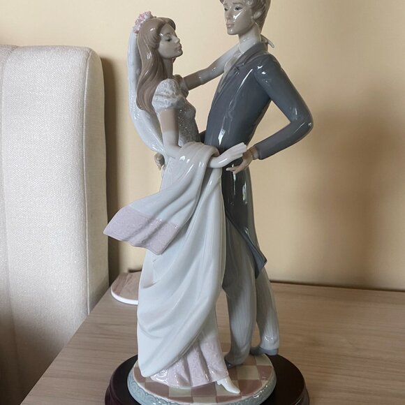 I Love You Truly Couple Figurine - LLADRO - Picture 2 of 5